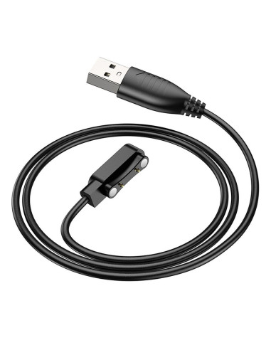 HOCO câble de chargement pour smartwatch Y18 0,59 m noir