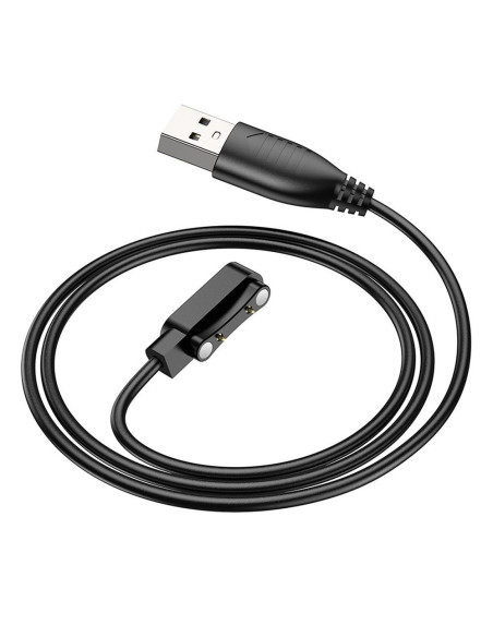 HOCO câble de chargement pour smartwatch Y18 0,59 m noir