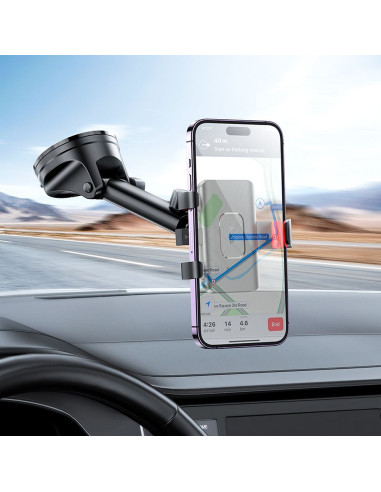 HOCO support voiture pour fenêtre/planche H22 noir