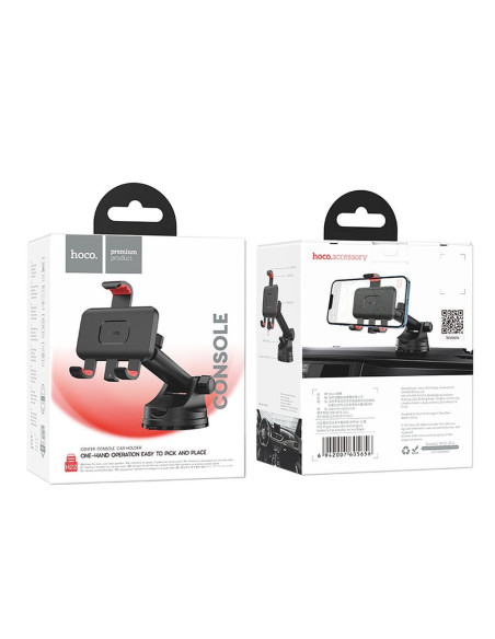 HOCO support voiture pour fenêtre/planche H22 noir