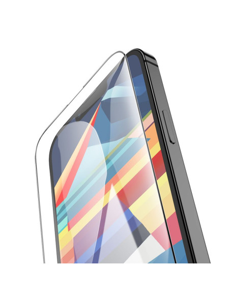 HOCO HD Verre trempé antistatique (SET 25in1) - MULTIPACK pour iPhone 15 (G10)