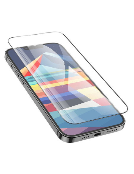 HOCO HD Verre trempé antistatique (SET 25in1) - MULTIPACK pour iPhone 15 (G10)