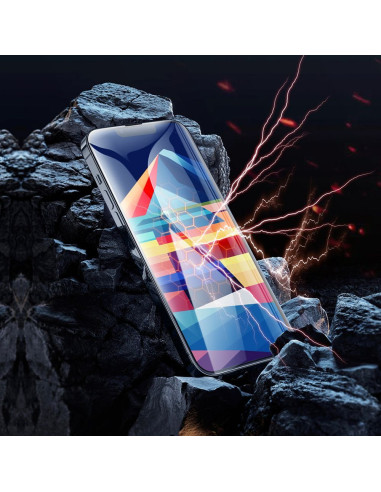 HOCO HD Verre trempé antistatique (SET 25in1) - MULTIPACK pour iPhone 15 (G10)
