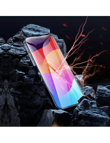 HOCO HD Verre trempé antistatique (SET 25in1) - MULTIPACK pour iPhone 15 Pro (G10)