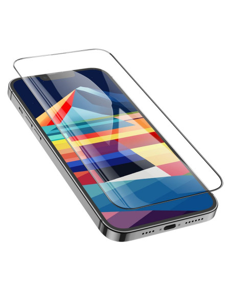 Verre trempé HOCO HD 5D Guardian (SET 10in1) - pour iPhone 15 noir (G14)