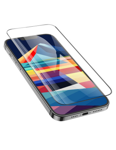 Verre trempé HOCO HD 5D Guardian (SET 10in1) - pour iPhone 15 Plus noir (G14)