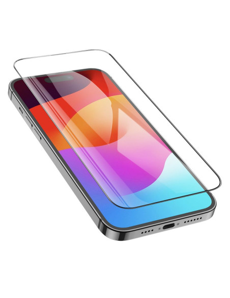 Verre trempé HOCO HD 5D Guardian (SET 10in1) - pour iPhone 15 Pro noir (G14)