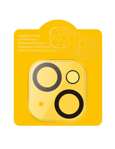 Verre trempé HOCO pour Night Shooting Circle Lens (SET 25in1) - MULTIPACK pour iPhone 15 / 15 Plus (G13)