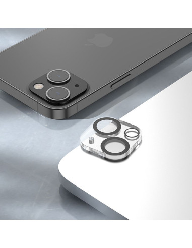 Verre trempé HOCO pour Night Shooting Circle Lens (SET 25in1) - MULTIPACK pour iPhone 15 / 15 Plus (G13)