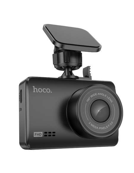HOCO caméra de voiture avec écran 2.45" 1080P/30fps DV2 noir