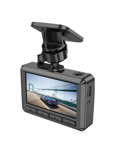 HOCO caméra de voiture avec écran 2.45" 1080P/30fps DV2 noir