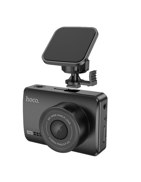 HOCO caméra voiture avec écran 2.45" + caméra arrière 1080P/30fps DV3 noir