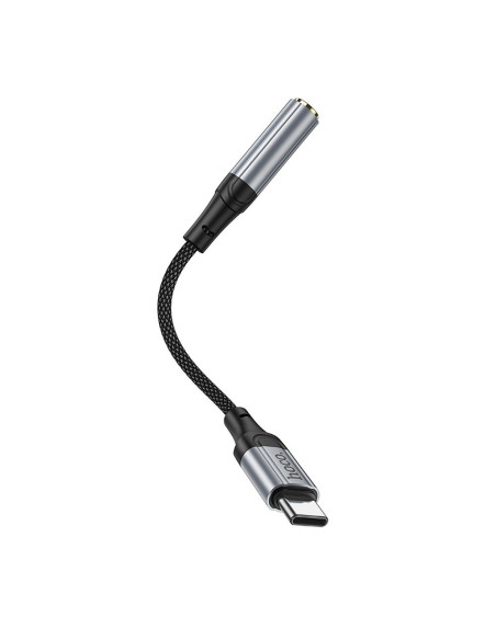 Adaptateur HOCO AUX Type C vers Jack 3,5 mm LS36 0,12 m noir