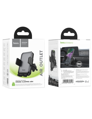 HOCO car holder for air vent H26 black