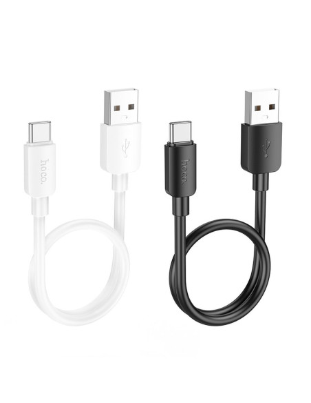 HOCO Câble USB A vers Type C PD 2.4A 27W X96 0.25 m noir