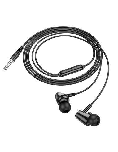 Écouteurs filaires HOCO 3,5 mm avec microphone M112 noir