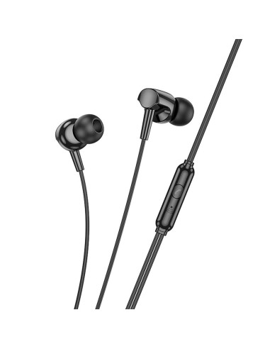 Écouteurs filaires HOCO 3,5 mm avec microphone M112 noir