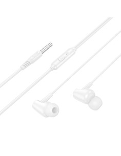 HOCO earphones universal with microphone M112 white