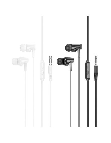 HOCO earphones universal with microphone M112 white