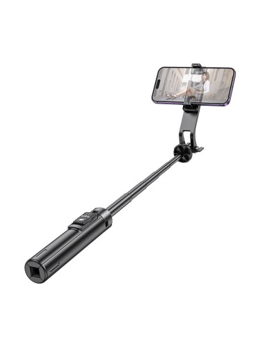 HOCO Support de selfie avec trépied télécommandé sans fil K21 noir