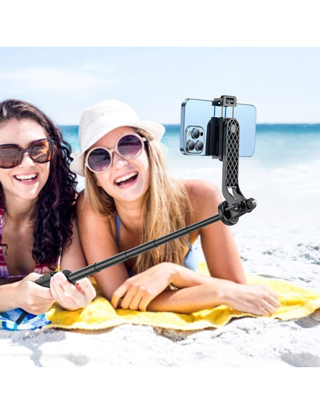 HOCO Support de selfie avec trépied télécommandé sans fil K21 noir