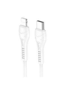 Câble HOCO Type C vers Lightning PD 27W X37 1 m blanc