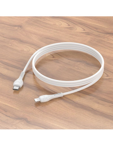 Câble HOCO Type C vers Lightning PD 27W X37 1 m blanc