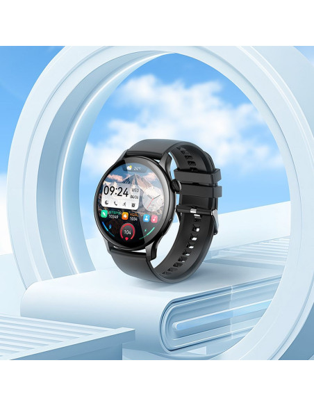 HOCO smartwatch with call function AMOLED Y10 Pro black