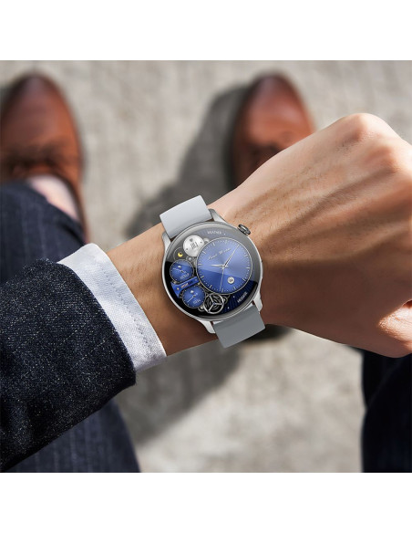 HOCO smartwatch avec fonction de conversation Y10 Pro AMOLED argenté