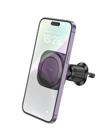Support voiture HOCO compatible avec MagSafe H28 noir