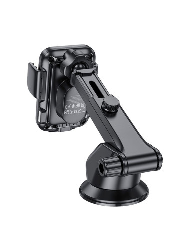 Support voiture à induction HOCO pour pare-brise/planche 15W HW11 noir