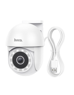 HOCO Caméra extérieure D2 Full HD blanche