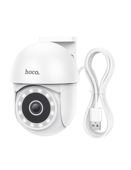 HOCO Caméra extérieure D2 Full HD blanche