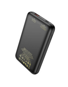 HOCO powerbank 10 000 mAh PD QC3.0 3A 22.5W Q21 noir 2