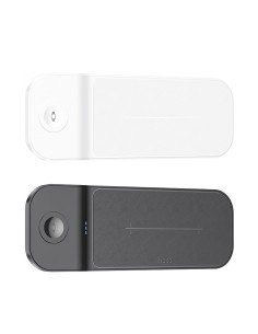 HOCO Chargeur inductif 3-en-1 compatible avec l'Apple Watch 15W CQ5 blanc 2