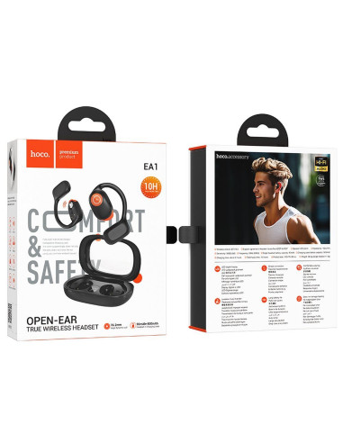 Écouteurs sans fil bluetooth HOCO TWS EA1 noir