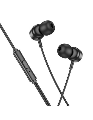 Écouteurs HOCO Type C avec microphone M122 noir