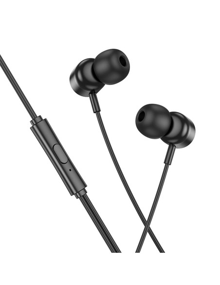 Écouteurs HOCO Type C avec microphone M122 noir
