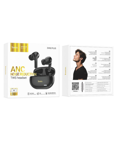 HOCO wireless bluetooth earphones ANC TWS EW60 Plus black