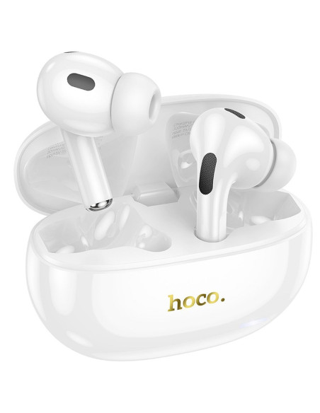 Écouteurs stéréo sans fil / bluetooth HOCO Norman TWS EW60 Plus ANC blanc EOL (C)