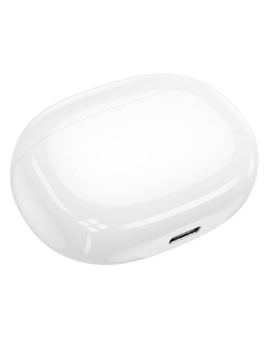 Écouteurs stéréo sans fil / bluetooth HOCO Norman TWS EW60 Plus ANC blanc EOL (C)