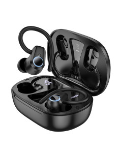 Écouteurs stéréo sans fil / bluetooth HOCO TWS Pure joy in-ear EQ8 noir