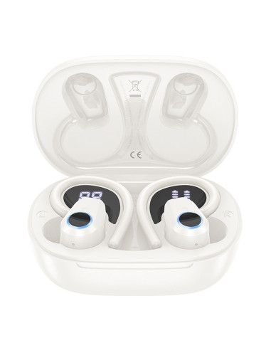 Écouteurs sans fil bluetooth HOCO TWS EQ8 blanc