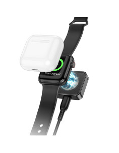 Chargeur à induction HOCO compatible avec l'Apple Watch 2.5W CW55 noir