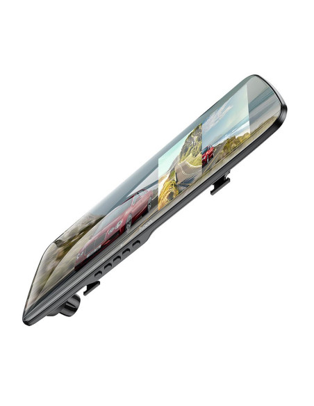 HOCO caméra voiture avec écran 4.5" sur rétroviseur + caméra arrière 1080P/30fps DV4 noir