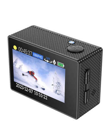 Caméra sportive HOCO avec écran 2" 1080P/30fps DV100 noir