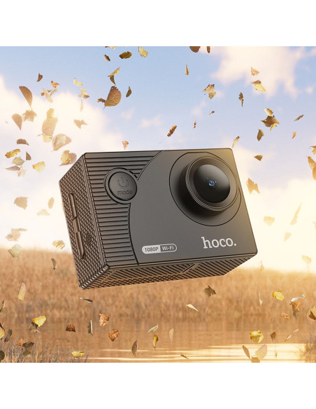 Caméra sportive HOCO avec écran 2" 1080P/30fps DV100 noir