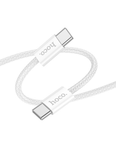HOCO cable Type C to Type C PD QC3.0 3A 60W X104 2 m white