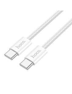 HOCO cable Type C to Type C PD QC3.0 3A 60W X104 2 m white 2