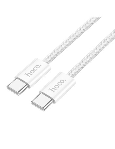 HOCO cable Type C to Type C PD QC3.0 3A 60W X104 2 m white